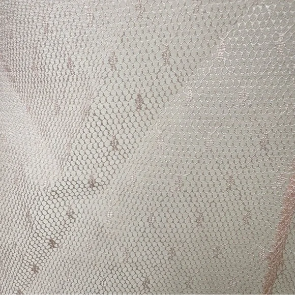 Vintage USA Y2K Babydoll Coquette Mesh Lace Camisole Teddy Chemise Top Peignoir - Picture 13 of 16